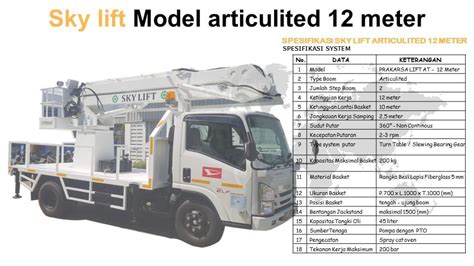 karoseri sky lift 80000